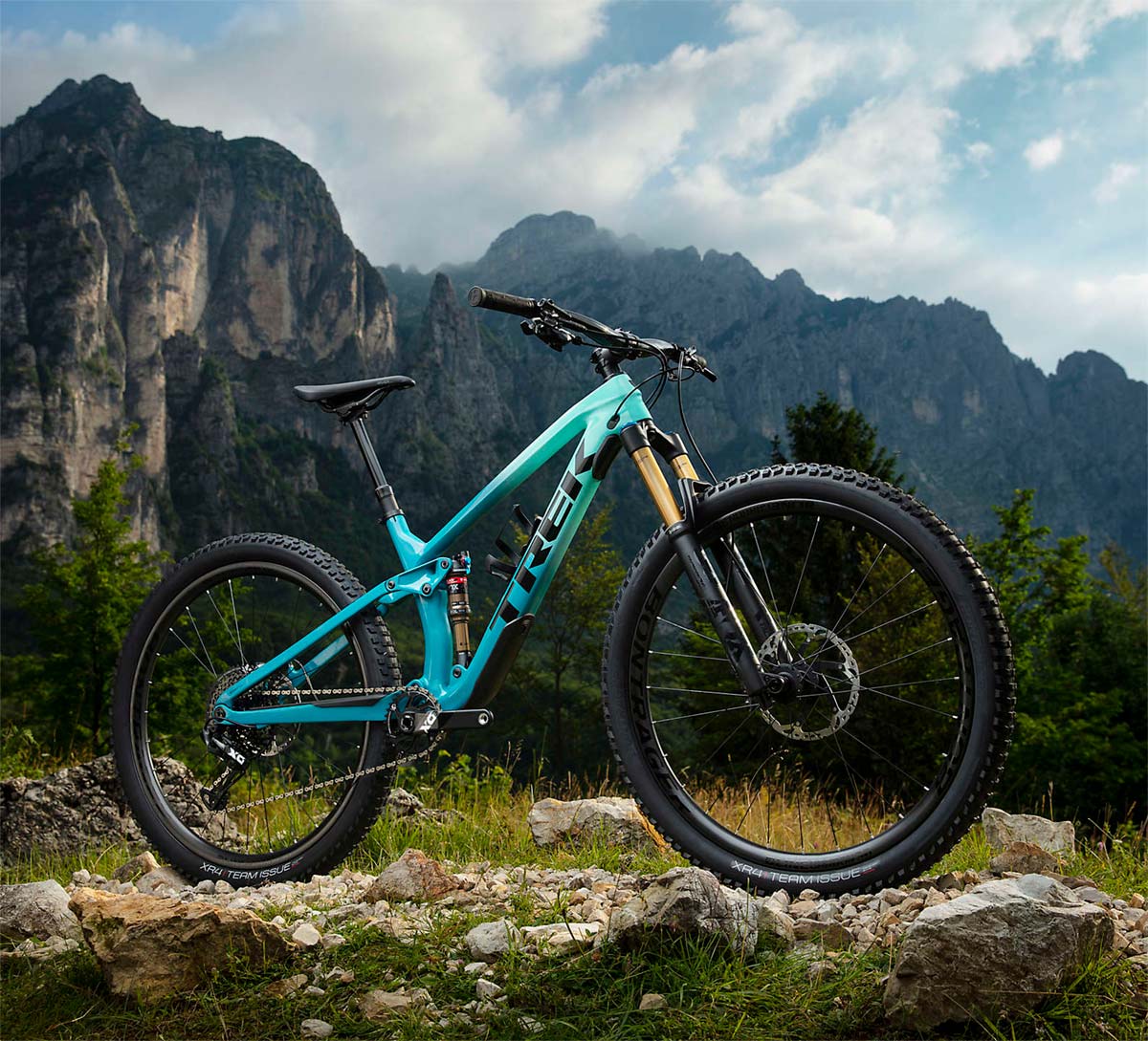 En TodoMountainBike: La Trek Fuel EX de 2020 estrena geometría, más recorrido en la horquilla y un paso de rueda más generoso