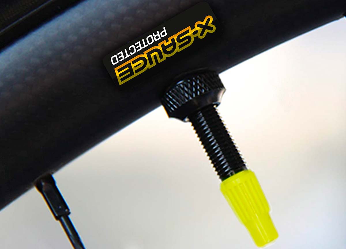 En TodoMountainBike: X-Sauce presenta unas válvulas Tubeless de aluminio anodizado en color negro con 3 medidas a elegir