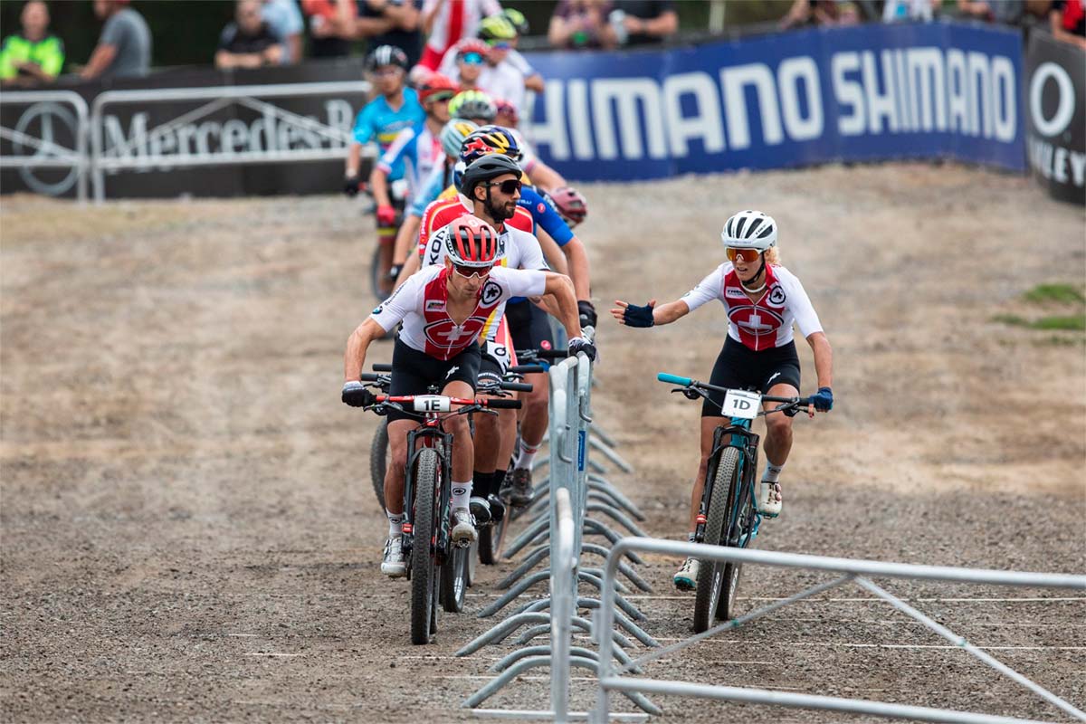 En TodoMountainBike: Campeonato del Mundo de Mountain Bike 2019: los mejores momentos del Team Relay de Mont-Saint-Anne