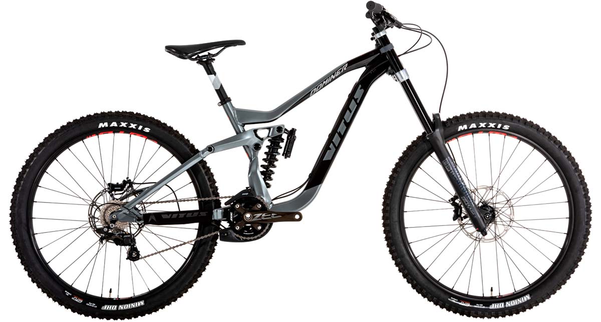 En TodoMountainBike: Vitus Dominer 2019, una bici de Descenso lista para competir con un precio no desorbitado