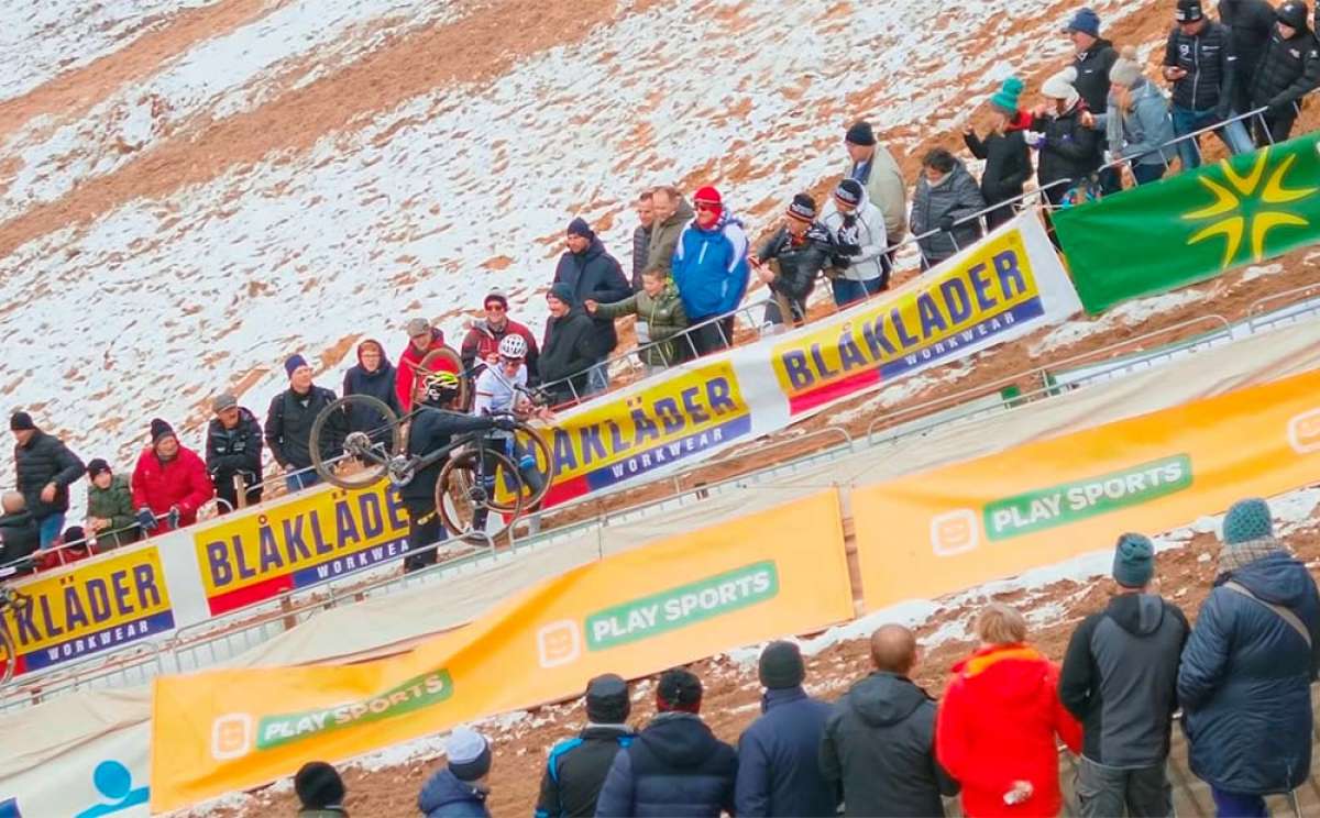 En TodoMountainBike: El piloto de Enduro Wyn Masters probando el ciclocross en el Superprestigio de Zonhoven